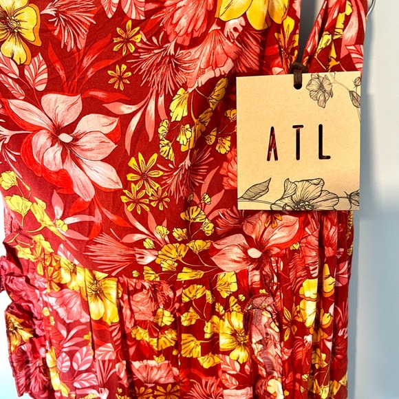 Fun Floral Summer Dress sz M - Picture 8 of 8